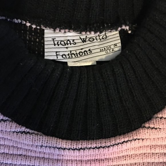 Trans World Fashions Vintage Sweater - Medium? - Picture 6 of 6